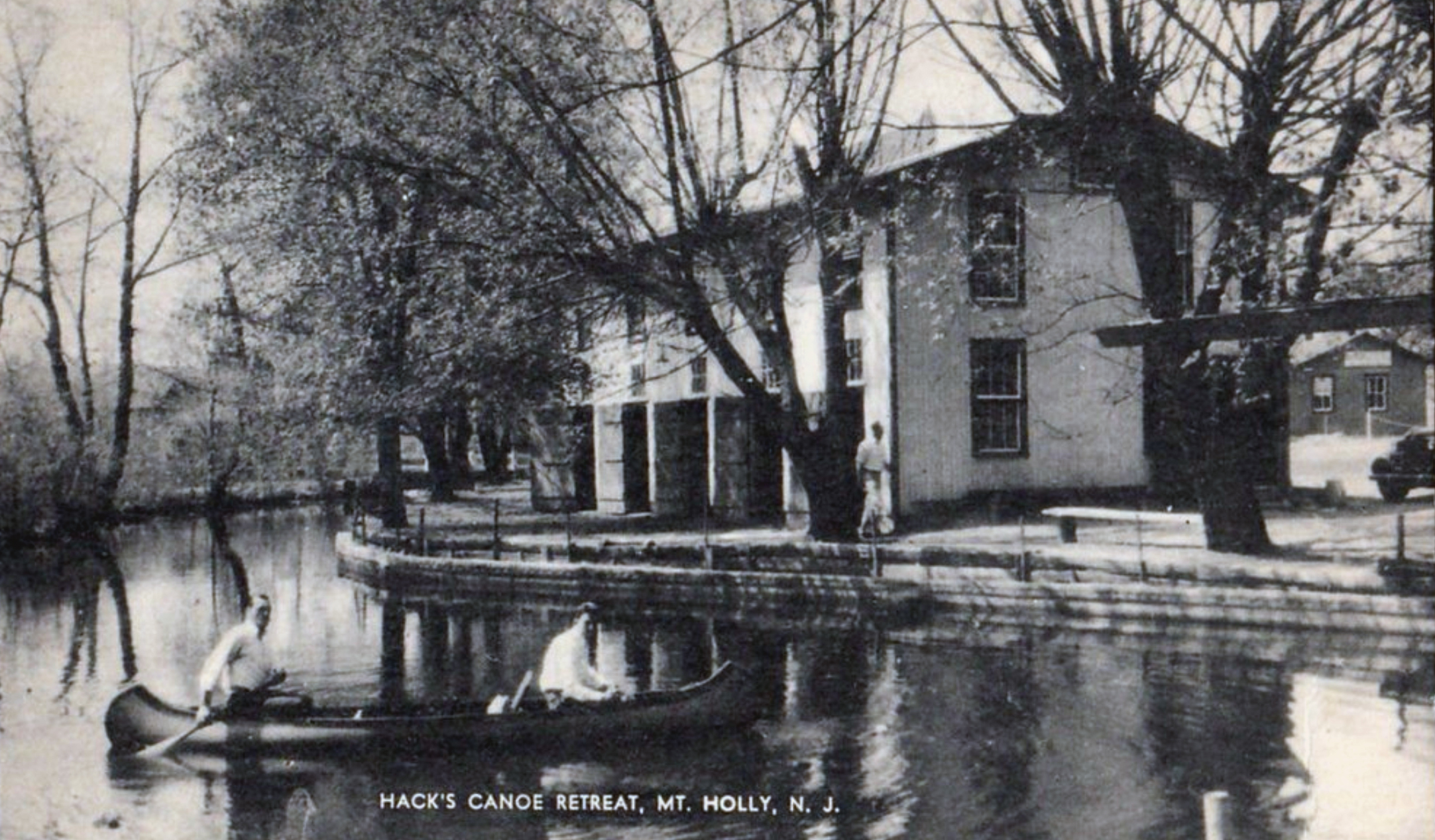 Mount Holly Hacks Canoe Rentals 1940s Mount Holly Old Pictures